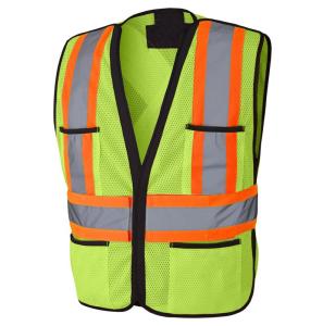 Wholesale hi visible vest: Hi Vis Safety Vest Custom High Visibility Men's High Reflective Safety Workwear Hivis Ves