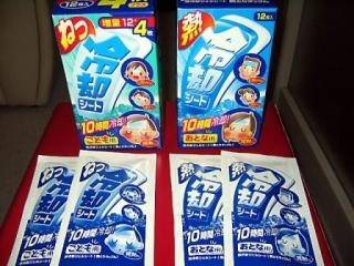 japanese cooling gel patch