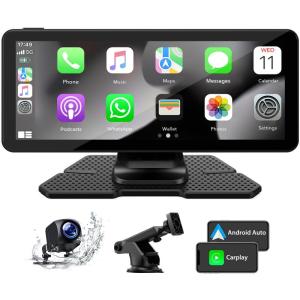 Wholesale auto car radio: LAMTTO RC09 Wireless Apple Carplay Car Stereo Portable 6.86 Touch Screen Car Play and Android Auto