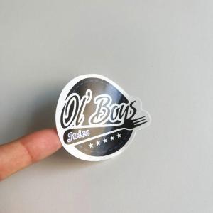 Wholesale background stand: Business Logo Sticker Printing