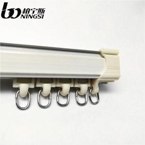 Wholesale aluminum ceiling: 0.8mm Thickness 6m Length Aluminum Curtain Track Ceiling Mounted