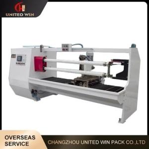 Wholesale tape cutting: Dual Knife Shaft Cutting Machine for Double Sided Cello Tape Roll Cutting Machine