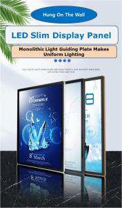 Wholesale slim led panel: LED Lighting Advertisement Display Slim Panel