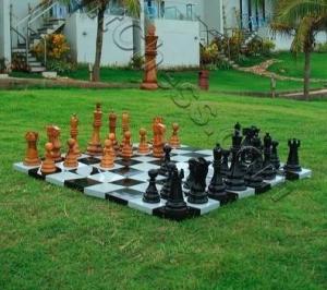 Wholesale table outdoor: 8 Inch Chess Set