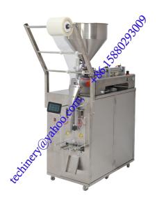 Wholesale juice pouch: Ketchup Sauce Mustard Honey Packing Machine Liquid Vertical Form Fill Seal Machine Vffs TECHINERY
