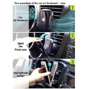 Wholesale phone: Car Air Freshener and Smartphone Holder Non Toxic Fragrance Car Mount Phone Cradle