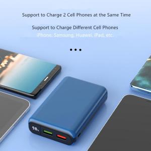 Wholesale fast charge power bank: 20000mAh Digital Display Power Bank with PD20W and USB 22.5W Fast Charging