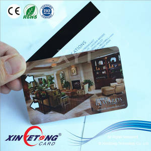Wholesale pvc chip card: NTAG216 NFC Cards with Hico Magnetic Strip