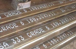 Wholesale galvanized pipe: ASTM A333 Grade 6 Low Temperature Mild Carbon Seamless Steel Pipe