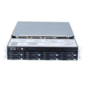 Wholesale Servers: 2u Dual E5-2620V2 CPU 16G RAM 2T HDD Rack Mount Cheap 8bay Storage Server