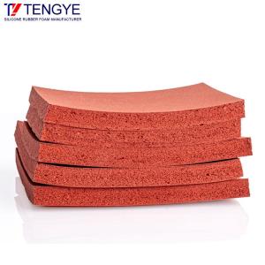 Wholesale Rubber Raw Materials: Cloth Pattern Silicone Foam Board