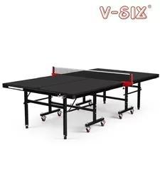 Wholesale s: New Model Single Folding Ping Pong Table , MDF Material with Balls and Bats Holder
