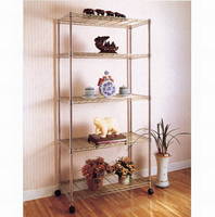 Home Furniture Living Room Steel 5 Tier Chrome Wire Shelving Id Home Furniture Living Room Steel 5 Tier Chrome Wire Shelving