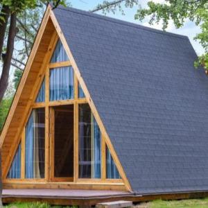 Wholesale wooden: Wooden Tent - Small A-frame Log Cabin