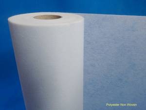 Wholesale non-woven interlining: Polyester Non-woven Interlining/Chemical Bond Polyester Fabric