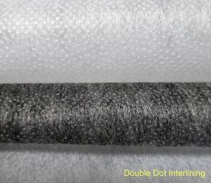 Wholesale woven interlining: Garment Interlining/Non Woven Dot Interlining/Double Dot Interlining