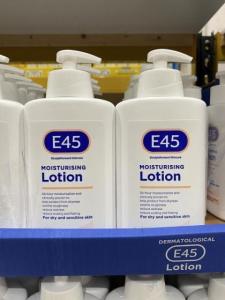 Wholesale lotion: E45-Lotion-Pump-500ml-Dermatological-Skin-Care-Lotion-Cream