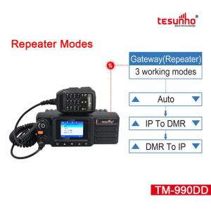 Wholesale multimedia speakers: Tesunho TM-990DD DMR UHF Mobile Radio 4G PoC