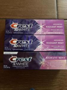 Wholesale toothpaste: Crest-3D-White-Advanced-Radiant-Mint-TOOTHPASTE--3-8-OZ--3-Count.Jpg