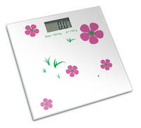 Super Slim Bathroom Scale with Various Glass Patterns