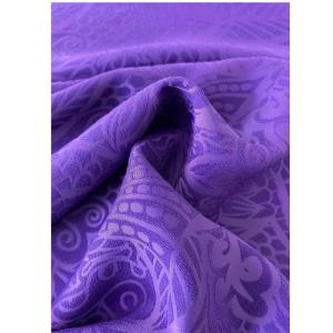 Wholesale spandex fabric: Wholesale Polyester Spandex Customized Design Pattern and Color Jacquard Fabric J438A for Bridal Dre