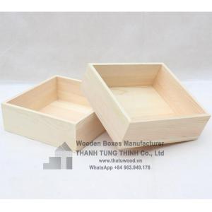 Wholesale home decoration: Hot Selling 2022 Elegant Wooden Gift Boxes for Home Decor
