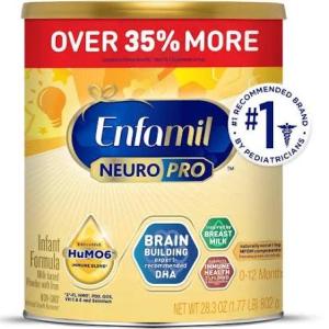Wholesale milk formula: Enfamil Neuro Pro Infant Formula with Iron, Milk-Based Powder, 0-12 Months - 28.3 Oz