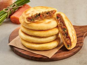 Wholesale onion pieces: Japchae Stuffed Korean Pancake(Hotteok)