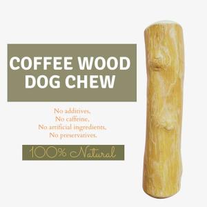 Wholesale shatterproof: Coffee Tree Coffee Wood Chew Dog Toy Supplier