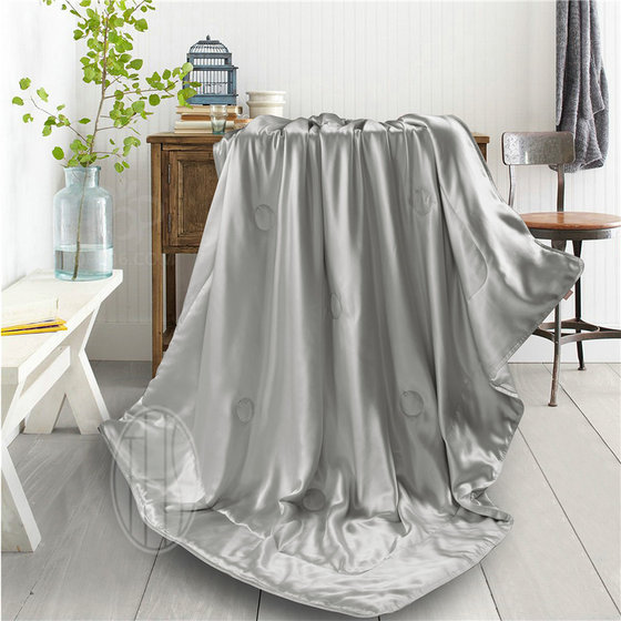 100% Mulberry Silk Throw Blanket for Home(id:10225207). Buy China Silk ...