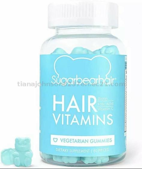 Sugarbearhair Vitamins Vegan Gummy Hair 1 Month Supply 60 Authentic Sugar Bearid11744707 Buy