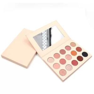Wholesale high quality makeup sets: ODM 15 Shade Pressed Glitter Multi Color Eyeshadow for Green Eyes