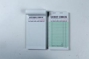 Wholesale sheet: CT-G6000Guest Check for Restaurant Usage Two Parts with Carbon Sheets Fast Selling for US Market