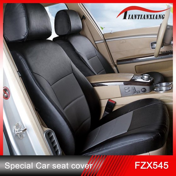 Classic Black Cool PVC Car Cover Seat with Headrests Disposable for Gmc/Swift/Vitara