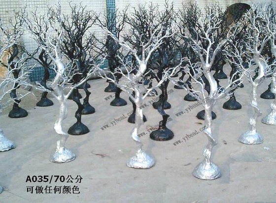 70 Cm Silver Plastic Trees For Wedding Table Decoration Id 8397834 70 Cm Silver Plastic Trees For Wedding Table Decoration Image