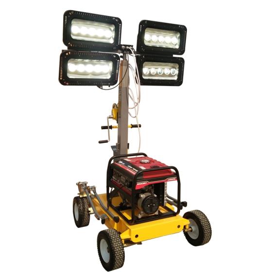 Manual Lifting 4x250w Led Tower Light With Honda Generator Id Manual Lifting 4x250w Led Tower Light