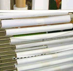 Wholesale pp synthetic paper: SelfAdhesive PP Paper with Gray Glue