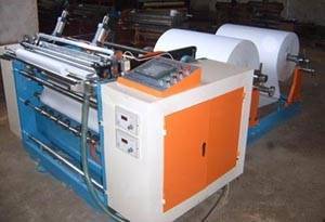 Wholesale thermal fax paper: High Speed Cash Register Paper Roll Slitting Machine