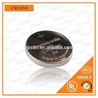620mAh CR2450 Lithium Button Cell Battery