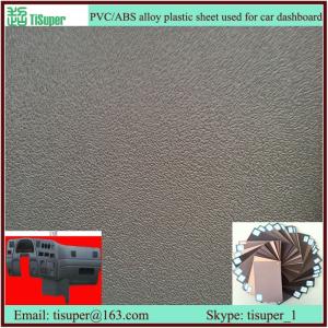 Wholesale pvc abs plastic sheet: Car Instrument Panel Skin PVC ABS Plastic Sheet