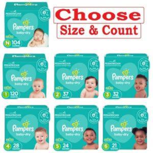 Wholesale store: Now in Store Pampered-Swaddlers-Disposable--Choose-Your-Size-&-Count