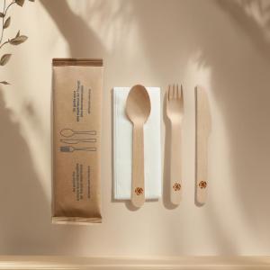Wholesale paper fork: Factory Direct Bulk Customized Size  Biodegradable Birch Wood Knife Fork Spoon