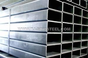 Wholesale rectangular steel pipe: Hot Dipped Gavlanized Hollow Section