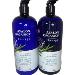 Wholesale ingredient: Organics Biotin B-Complex Thickening Shampoo & Conditioner 32 Fl Oz. Each