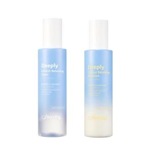 Wholesale cosmetic cotton pad: Eleven Huesday Deeply Control Balancing Toner & Emulsion