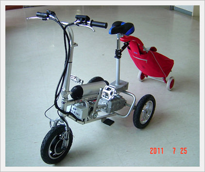 foldable electric tricycle