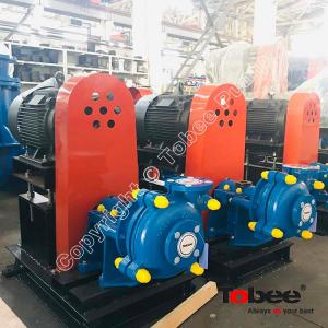 Wholesale rubber belt company: TOBEE1.5x1B AH Hydraulic Slurry Pump for Tanker