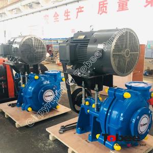 Wholesale gold gold washing plant: Tobee 6x4D AH Horizontal Centrifugal Slurry Pumps for Iron Ore Dressing Plant.