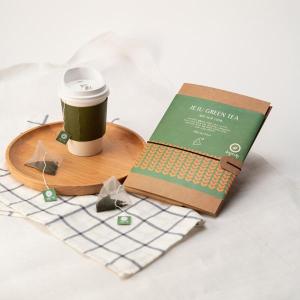 Wholesale bagging: Green Tea Leaves, A Tea Bag with Green Tea Leaves
