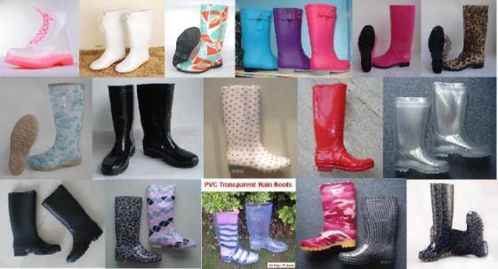 Sell Various Women PVC rain boots,Lady Rain boots,ladies boots